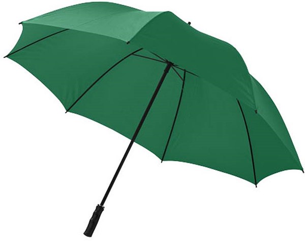 Obrázky: Zelený golfový dáždnik s tvarovanou rukoväťou