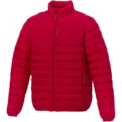 Obrázky: Červená pánska bunda s izolačnou vrstvou S