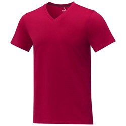 Obrázky: Pánske tričko Somoto ELEVATE do V červené S