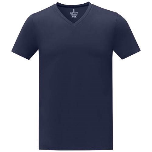 Obrázky: Pánske tričko Somoto ELEVATE do V námor.modré XL, Obrázok 4