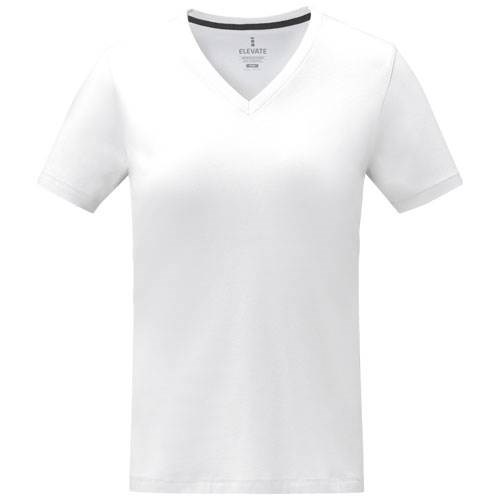 Obrázky: Dámske tričko Somoto ELEVATE do V biele XS, Obrázok 4