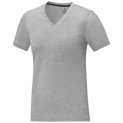 Obrázky: Dámske tričko Somoto ELEVATE do V šedý melír XS