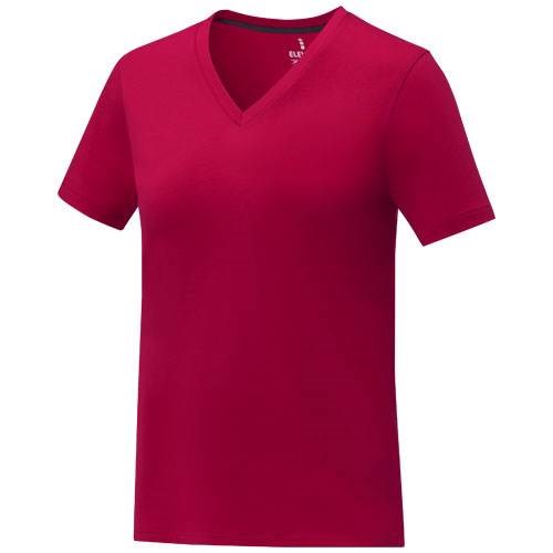 Obrázky: Dámske tričko Somoto ELEVATE do V červené XS, Obrázok 6