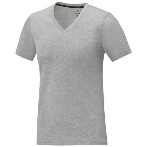 Obrázky: Dámske tričko Somoto ELEVATE do V šedý melír XS, Obrázok 6