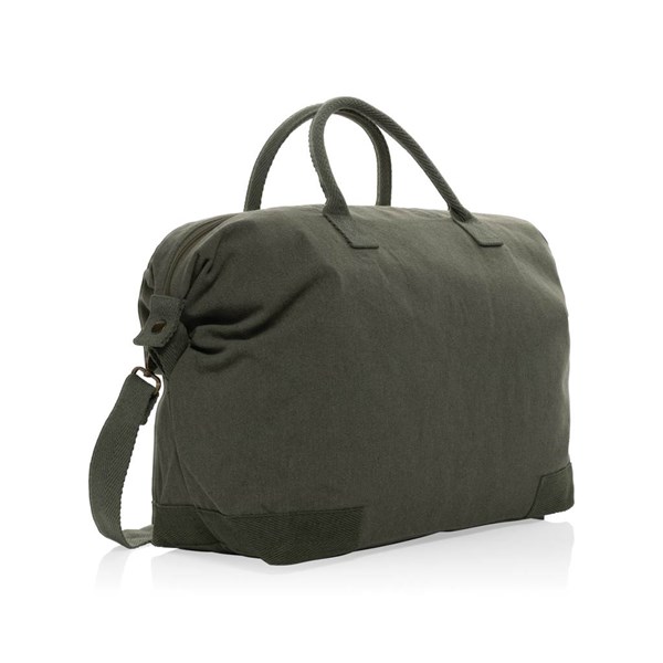 Obrázky: Víkendová taška Kezar z recykl. bavlny, zelená, Obrázok 7