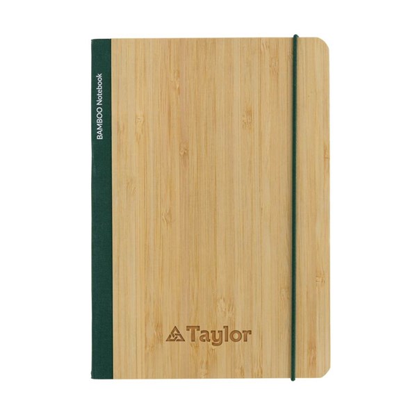 Obrázky: Zelený zápisník Scribe A5 s mäkkým bambus. obalom, Obrázok 6