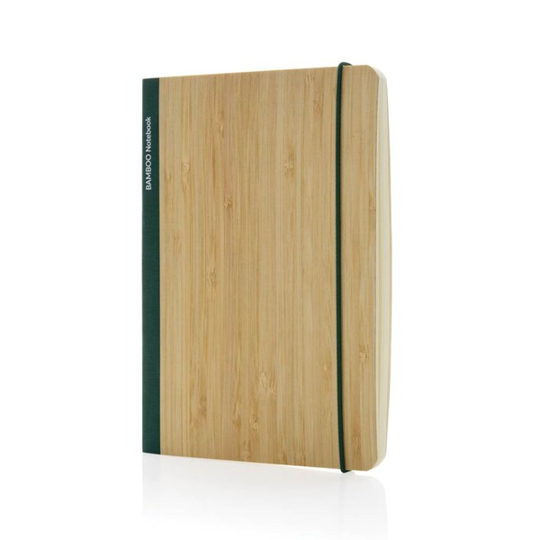 Obrázky: Zelený zápisník Scribe A5 s mäkkým bambus. obalom, Obrázok 10
