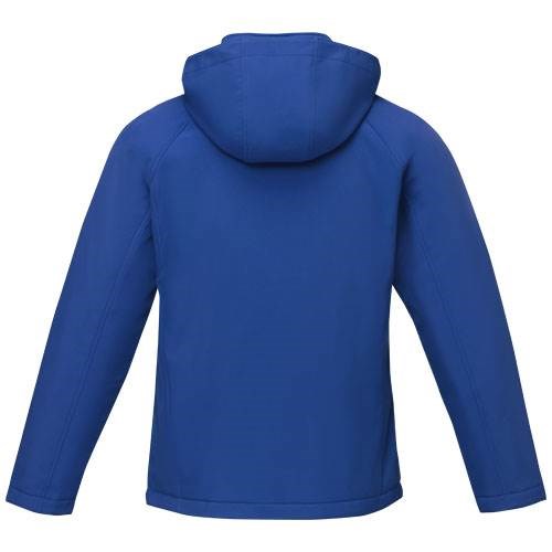 Obrázky: Pán. modrá zateplená softshellová bunda Notus XXL, Obrázok 2