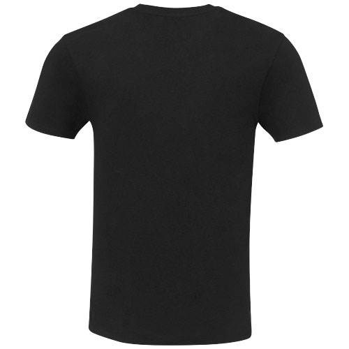 Obrázky: Čierne  unisex recyklované tričko 160g, L, Obrázok 2