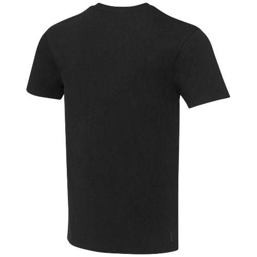 Obrázky: Čierne  unisex recyklované tričko 160g, L, Obrázok 3