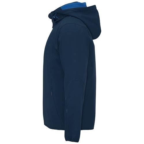 Obrázky: Nám.modrá unisex softshellová bunda Siberia XL, Obrázok 7