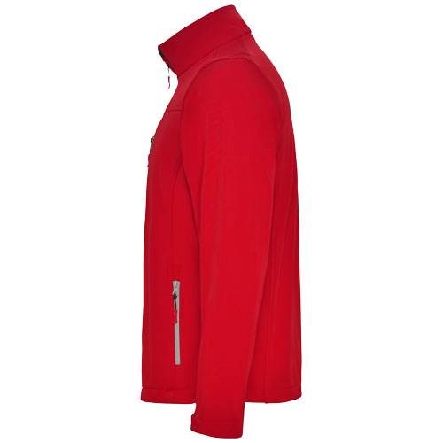 Obrázky: Červená pánska softshellová bunda Antartida XXL, Obrázok 6