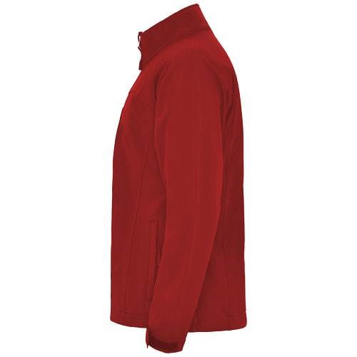 Obrázky: Červená unisex softshellová bunda Rudolph S, Obrázok 5