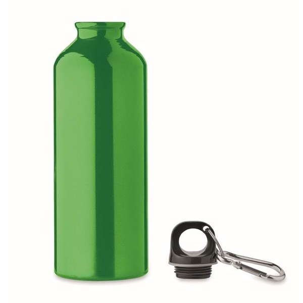 Obrázky: Zelená fľaša 500 ml z recyklovanej ho hliníka, Obrázok 2