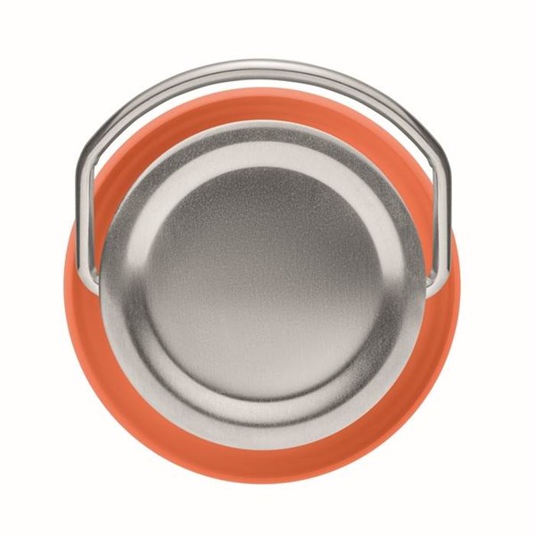 Obrázky: Oranžová nerez termoska s dvojitou stenou 500 ml, Obrázok 7