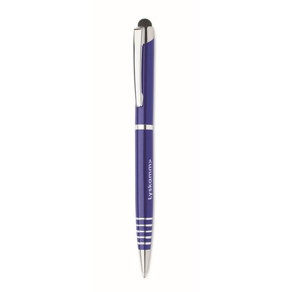 Obrázky: Modré otočné guličkové pero so stylusom, MN, Obrázok 7