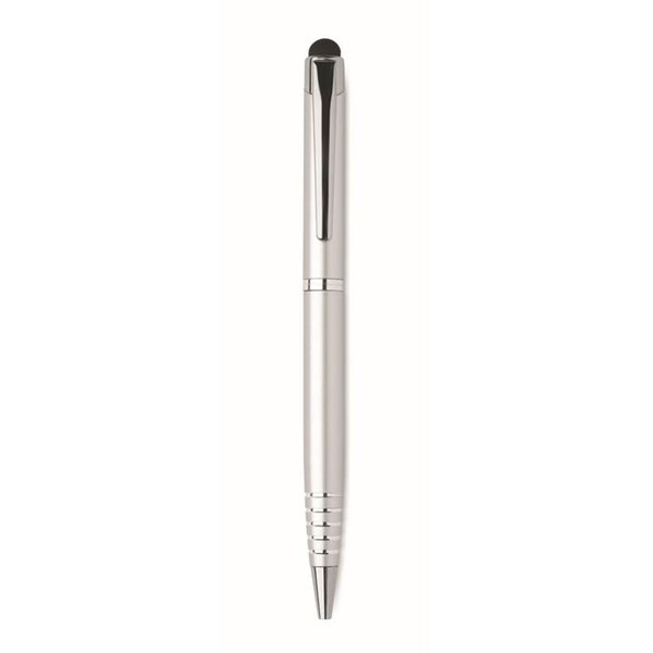 Obrázky: Strieborné otočné guličkové pero so stylusom, MN, Obrázok 6