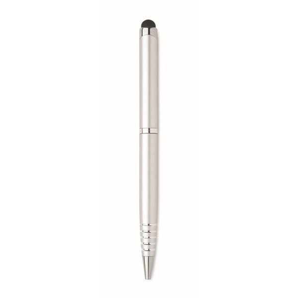 Obrázky: Strieborné otočné guličkové pero so stylusom, MN, Obrázok 8