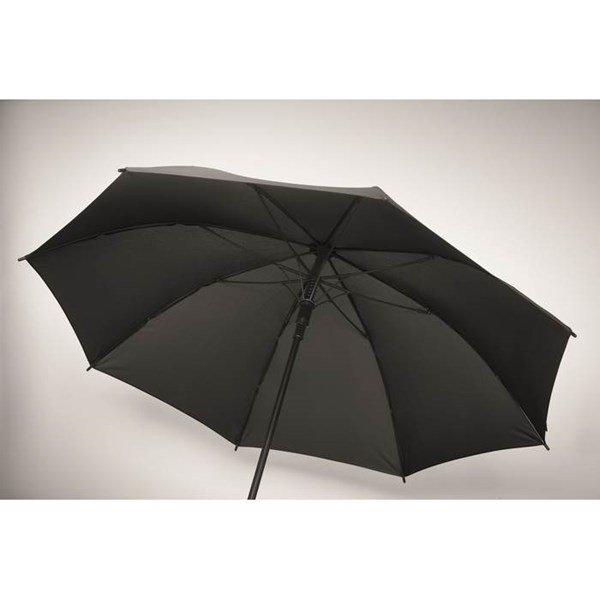 Obrázky: Čierny automatický vetruodolný dáždnik, Obrázok 3