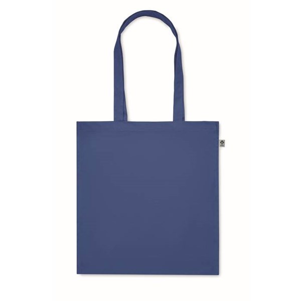 Obrázky: Kráľ modrá nákupná taška 220g, bio BA, dl. rukväte, Obrázok 4
