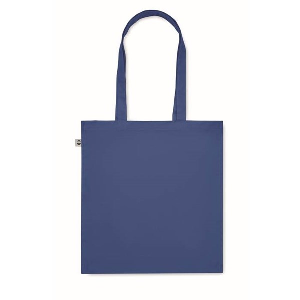 Obrázky: Kráľ modrá nákupná taška 220g, bio BA, dl. rukväte, Obrázok 5