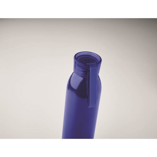 Obrázky: Modrá jednostenná nerezová fľaša 650 ml, Obrázok 2