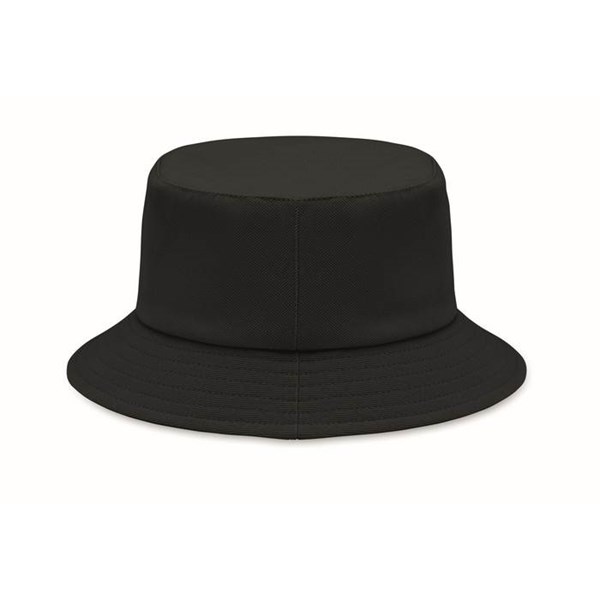 Obrázky: Čierny klobúčik z brúsenej bavlny 260g, Obrázok 2