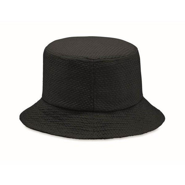 Obrázky: Čierny papierový slamený klobúčik, Obrázok 2