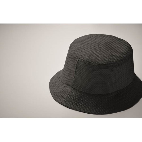 Obrázky: Čierny papierový slamený klobúčik, Obrázok 3