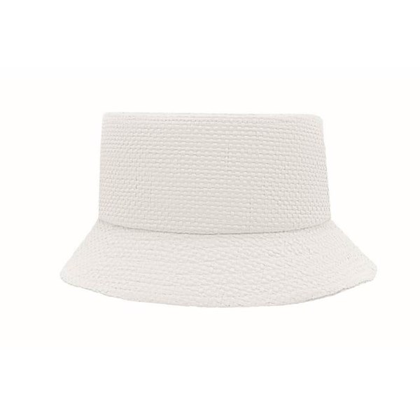 Obrázky: Biely papierový slamený klobúčik, Obrázok 4