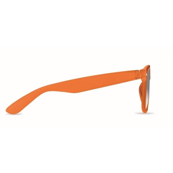 Obrázky: Transp.oranžové slnečné okuliare s RPET obrubou, Obrázok 3