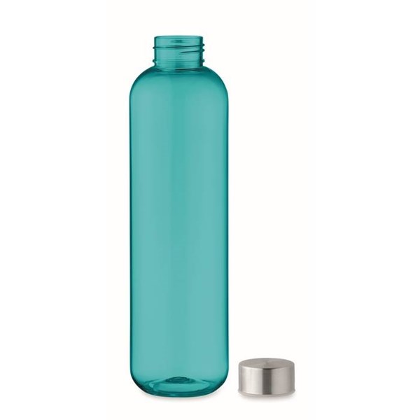 Obrázky: Transparentná modrá tritánová fľaša, objem 1L, Obrázok 2