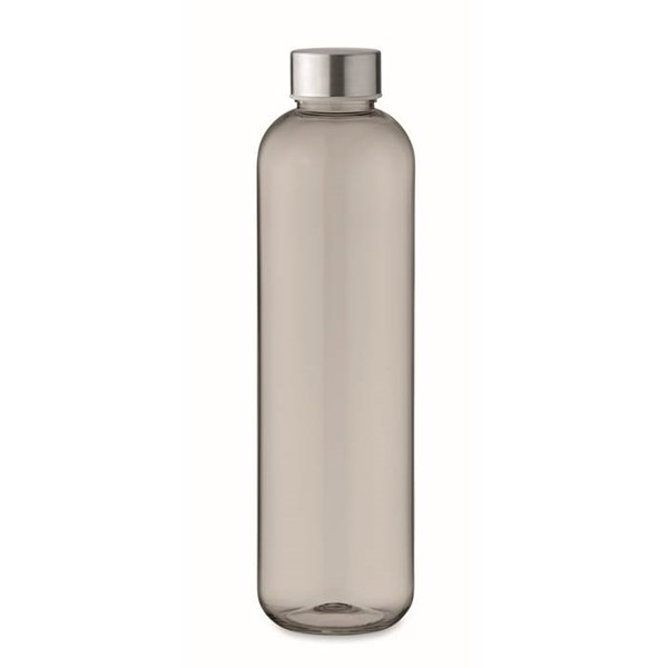 Obrázky: Transparentná šedá tritánová fľaša, objem 1L