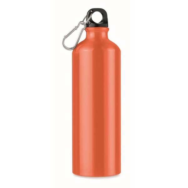 Obrázky: Oranžová hliníková fľaša 750 ml