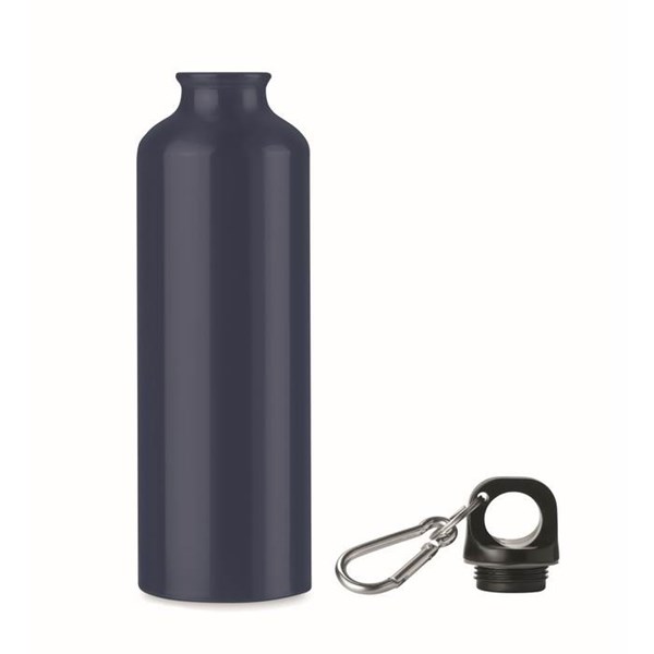 Obrázky: Tmavá nám. modrá hliníková fľaša 750 ml, Obrázok 2