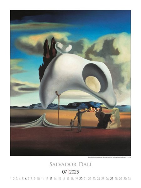 Obrázky: SALVADOR DALÍ, nástenný kalendár 420x560 mm, Obrázok 8