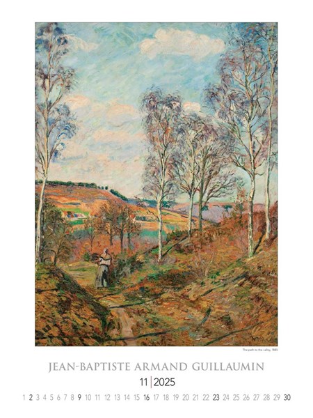 Obrázky: IMPRESSIONISTS, nástenný kalendár 420x560 mm, Obrázok 12