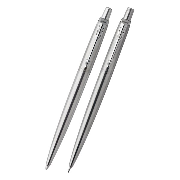 Obrázky: Sada mechan.ceruzky a gul. pera PARKER JOTTER Stainless Steel CT, Obrázok 2