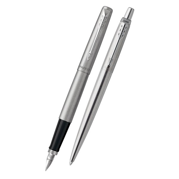 Obrázky: Sada pl. a gul. pera PARKER JOTTER Stainless Steel CT, Obrázok 2