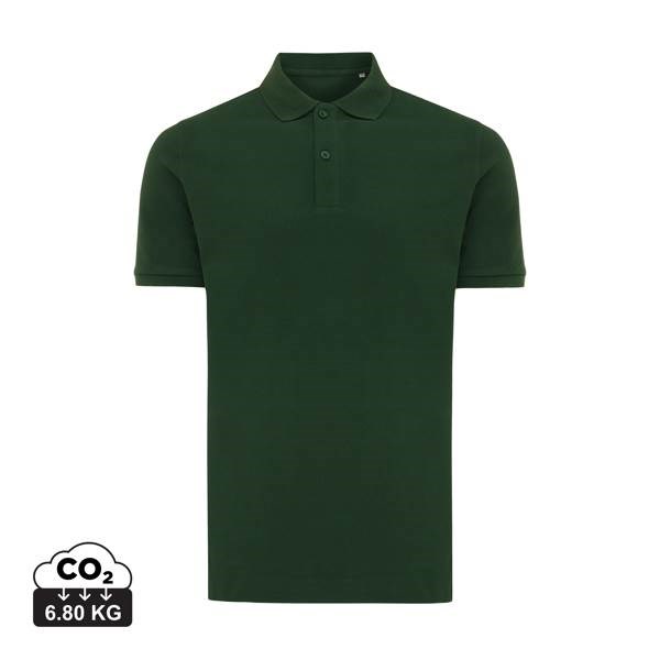 Obrázky: Polo Yosemite,unisex,rec.bavl.,tm.zelená XXXL