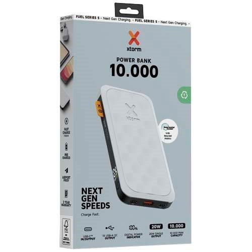 Obrázky: Biela powerbanka Xtorm 10 000mAh 20W, rec.plast, Obrázok 15