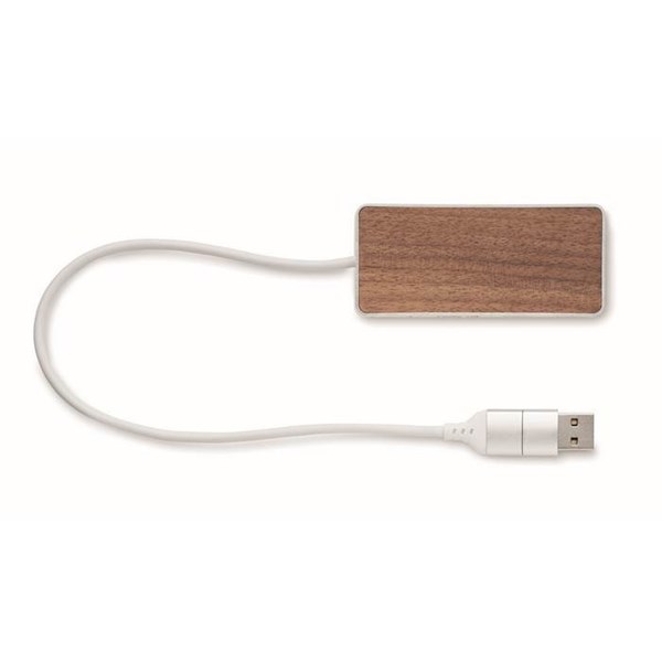 Obrázky: USB hub/ rozbočovač 4 porty, dĺžka kábla 27,5 cm, Obrázok 2