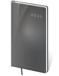 Obrázky: COLOR 2026, vreckový diár šedý