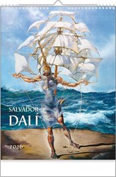 Obrázky: SALVADOR DALÍ, nástenný kalendár 420x560 mm