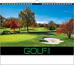 Obrázky: GOLF, nástenný kalendár 485x340 mm