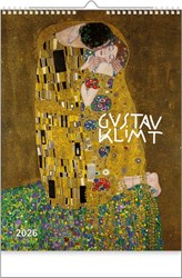 Obrázky: GUSTAV KLIMT,nástenný kalendár 420x560 mm