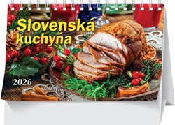 Obrázky: SLOVENSKÁ KUCHYŇA, stolový kalendár, 230x140 mm