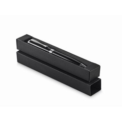 Obrázky: Guličkové pero z rec. nerez ocele v krabičke