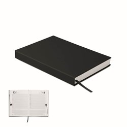 Obrázky: Večný denný plánovač diár A5, čierny