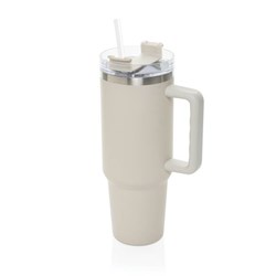Obrázky: Termohrnček 1200ml, RCS recykl. nerez, béžová